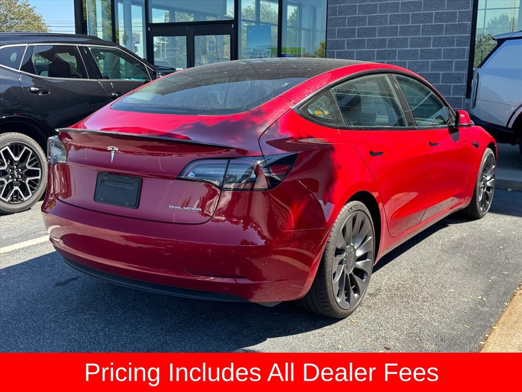 Used 2021 Tesla Model 3 Performance AWD/4WD image 3