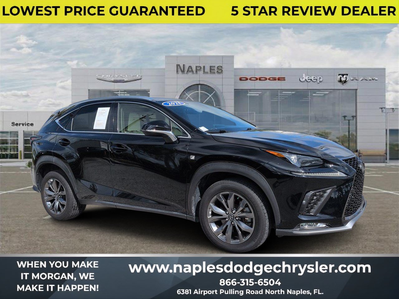 Used 2021 Lexus NX 300 F Sport w/ Accessory Package 2 FWD image 1