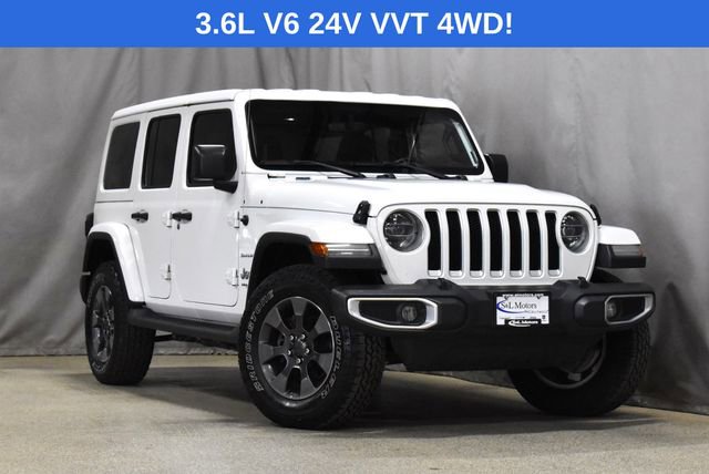Used 2018 Jeep Wrangler Unlimited Sahara w/ Uconnect 4C Nav & Sound Group