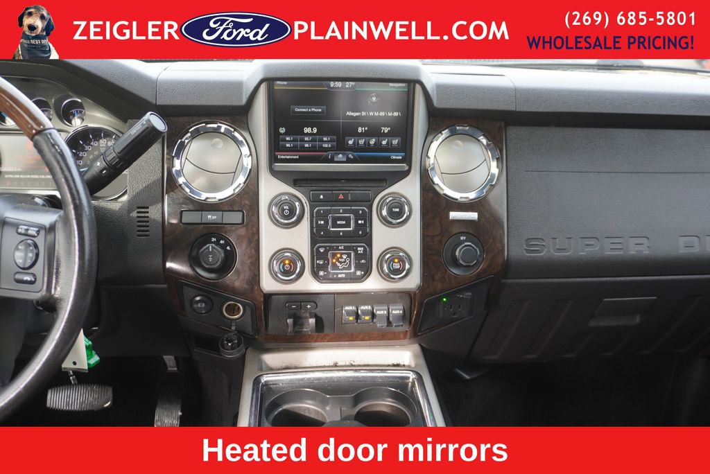Used 2016 Ford F350 Platinum w/ Snow Plow Prep Package AWD/4WD image 13