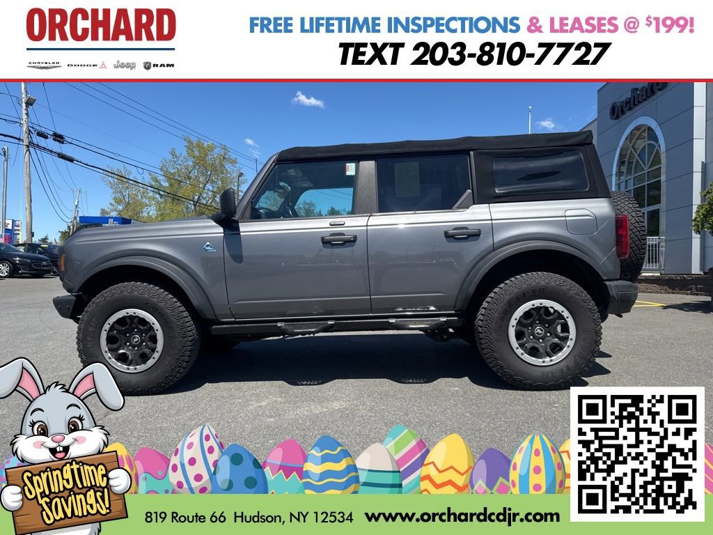 Used 2021 Ford Bronco Black Diamond w/ Sasquatch Package AWD/4WD image 7