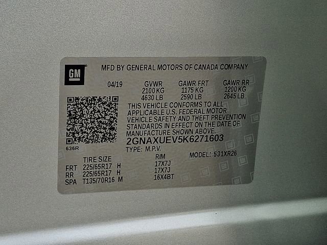 Used 2019 Chevrolet Equinox LT image 27