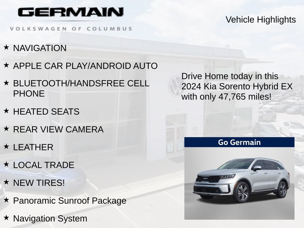 Used 2024 Kia Sorento EX w/ Panoramic Sunroof Package AWD/4WD image 5
