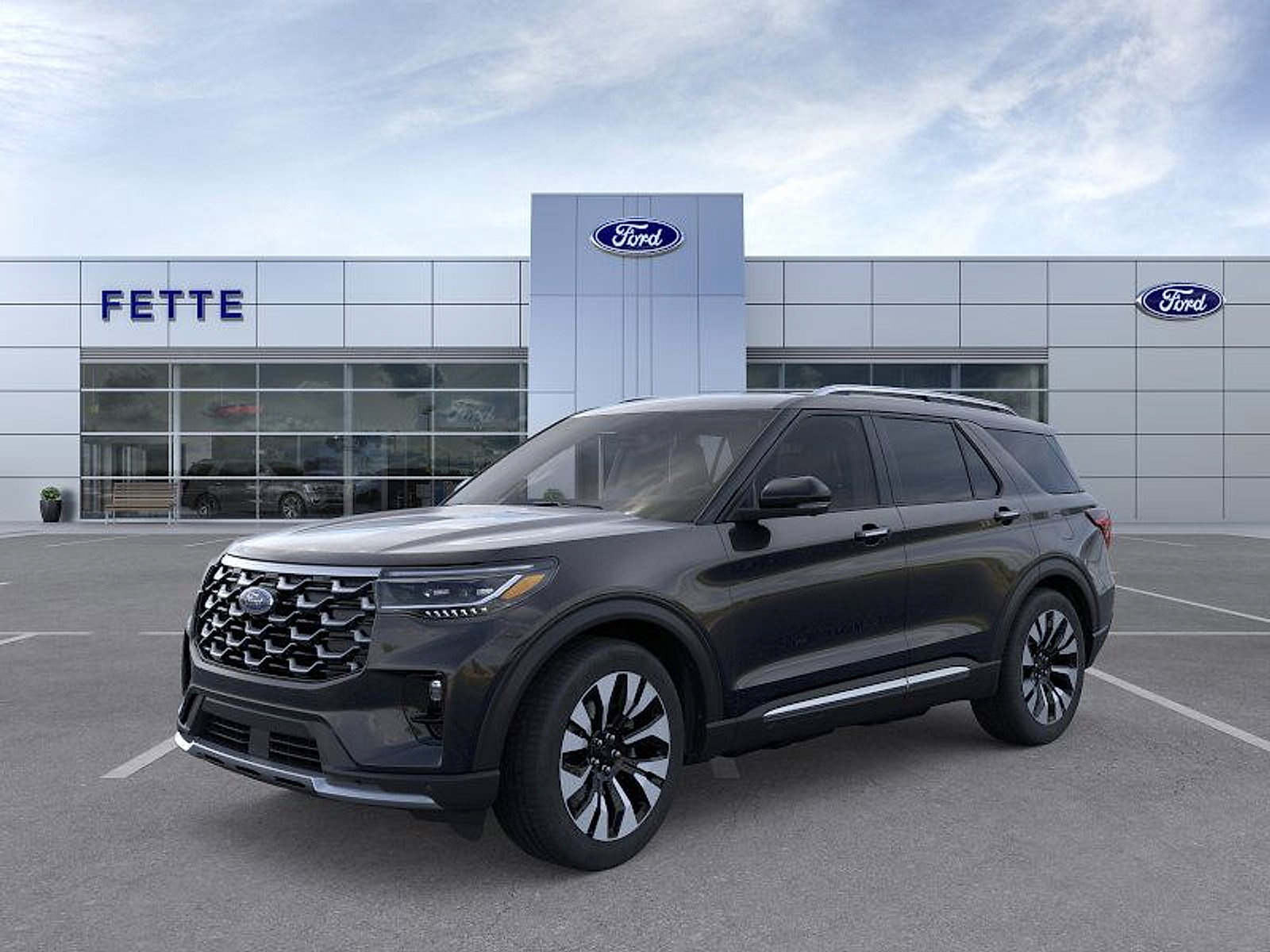 New 2026 Ford Explorer Platinum
