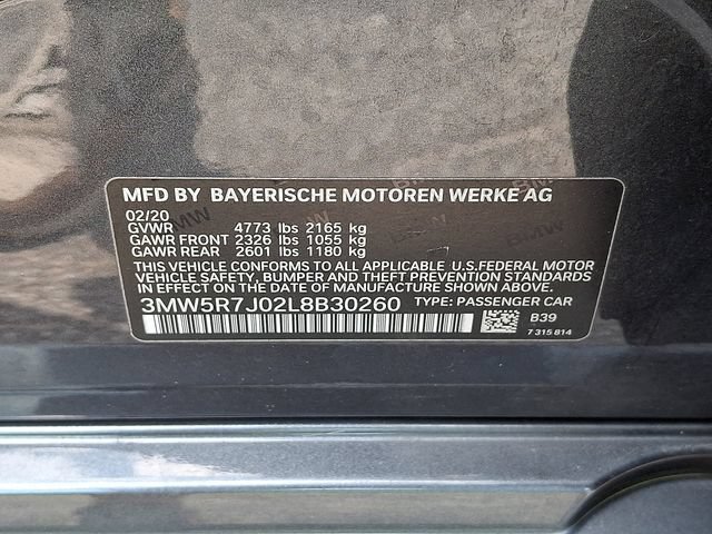 Used 2020 BMW 330i xDrive Sedan w/ Convenience Package AWD/4WD image 29