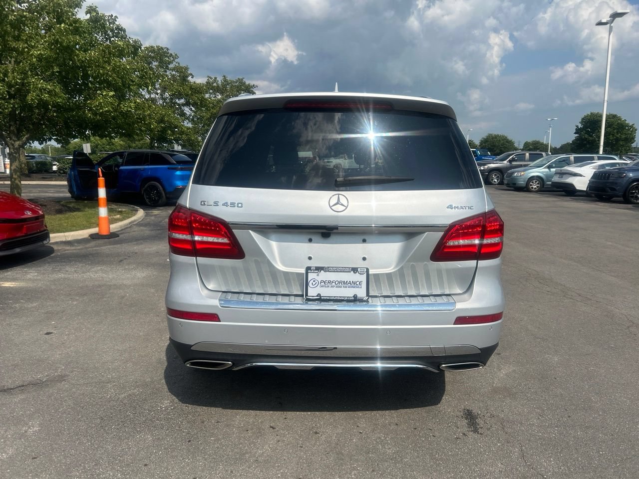 Used 2019 Mercedes-Benz GLS 450 4MATIC w/ Premium 1 Package image 4