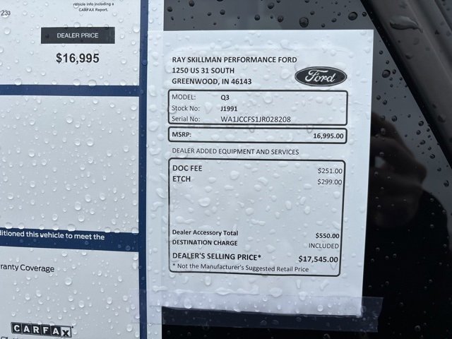 Used 2018 Audi Q3 2.0T Premium Plus w/ Premium Plus Package image 3