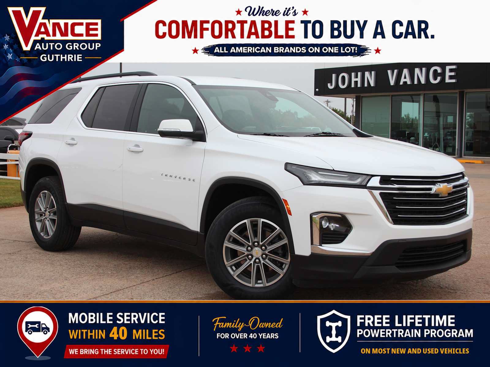 Used 2023 Chevrolet Traverse LT FWD image 1