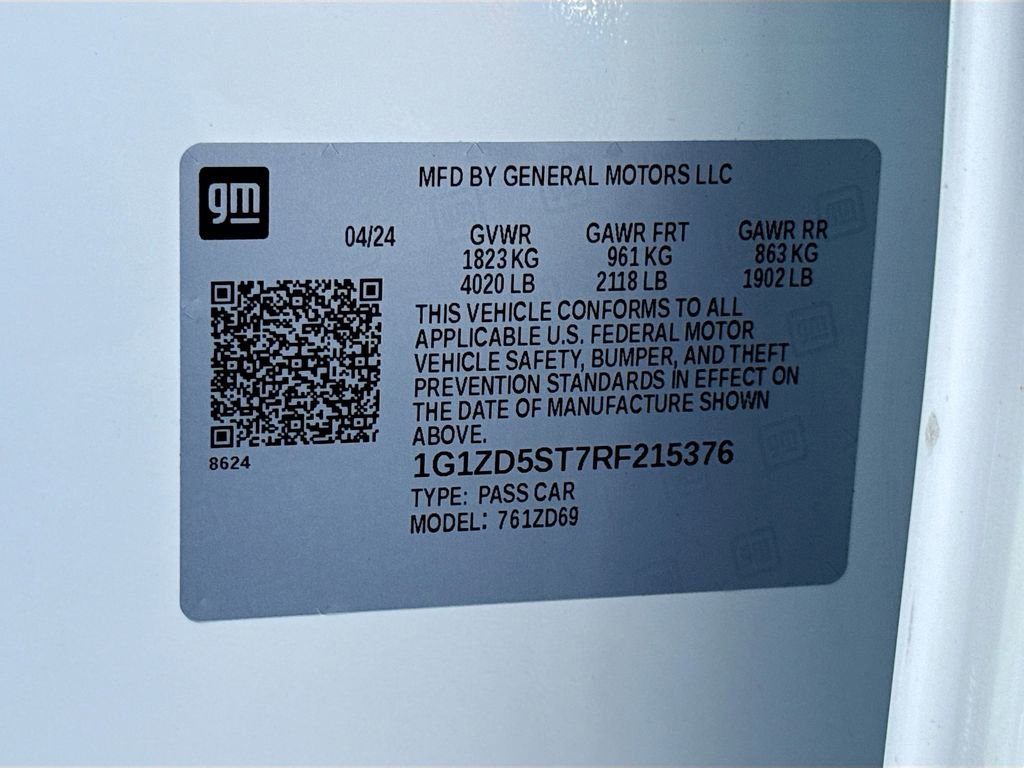 Used 2024 Chevrolet Malibu LT FWD image 31