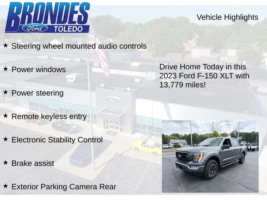 Used 2023 Ford F150 XLT w/ Equipment Group 302A High AWD/4WD image 32