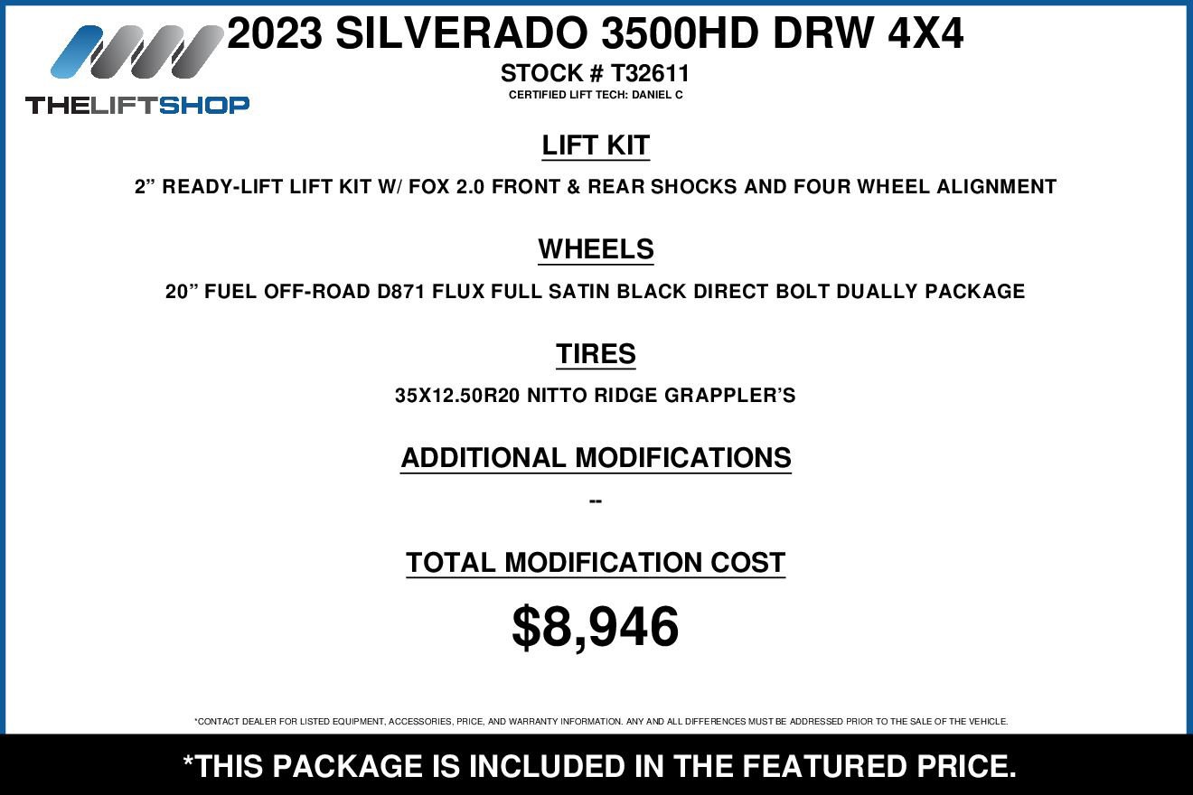 Used 2023 Chevrolet Silverado 3500 High Country image 2
