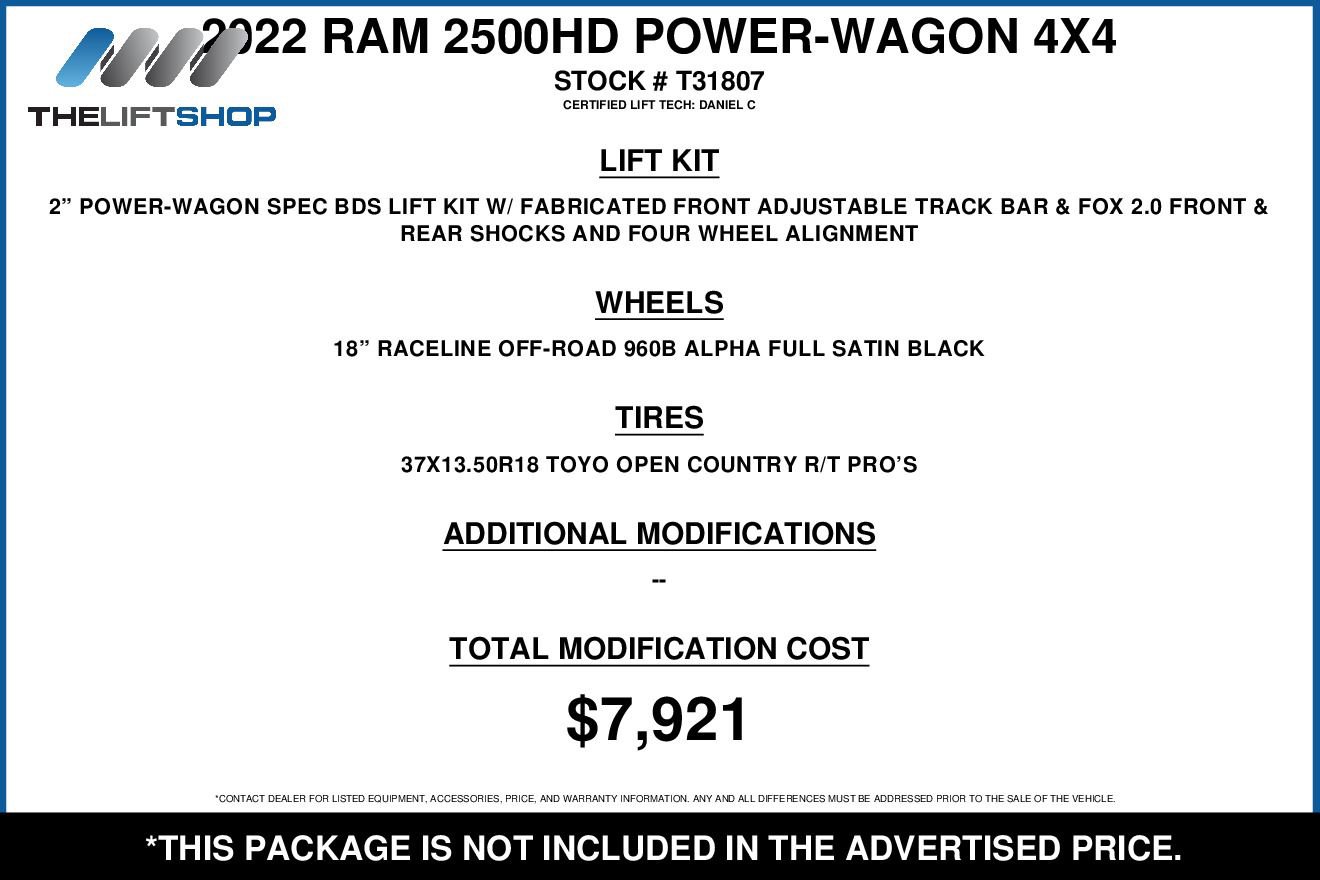 Used 2022 RAM 2500 Power Wagon w/ Level 2 Equipment Group video 2