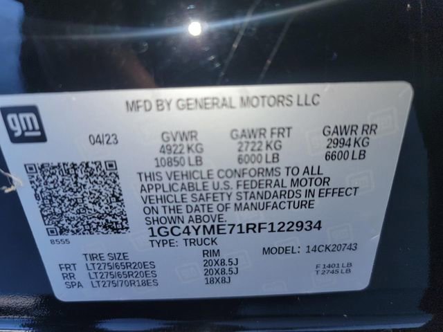 Used 2024 Chevrolet Silverado 2500 Custom w/ Custom Value Package AWD/4WD image 30