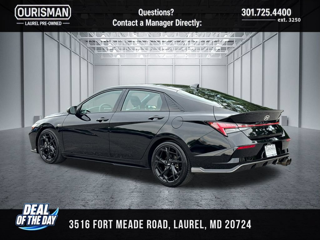 Certified 2025 Hyundai Elantra N Line FWD image 3