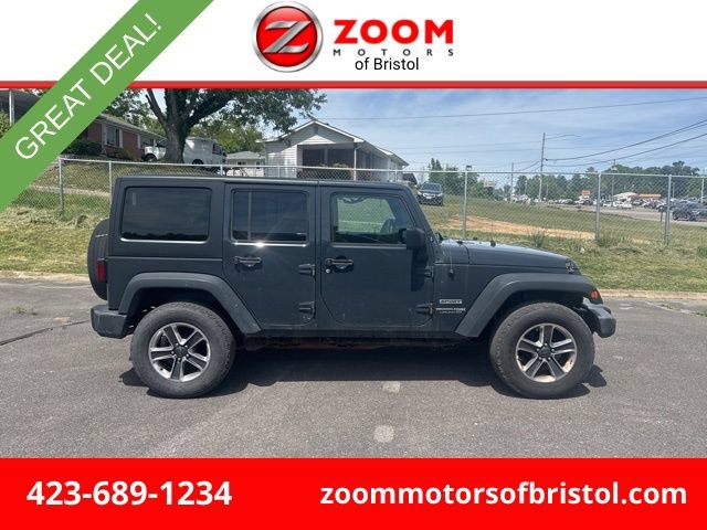 Used 2018 Jeep Wrangler Unlimited Sport S AWD/4WD image 1