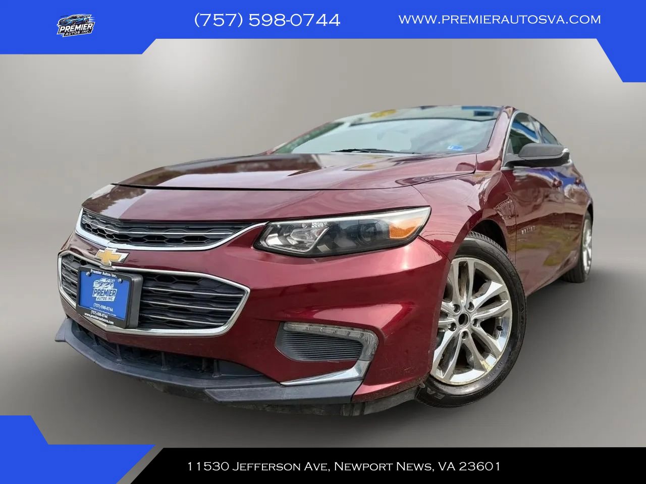 Used 2016 Chevrolet Malibu LT