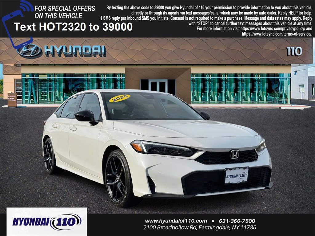 Used 2025 Honda Civic Sport