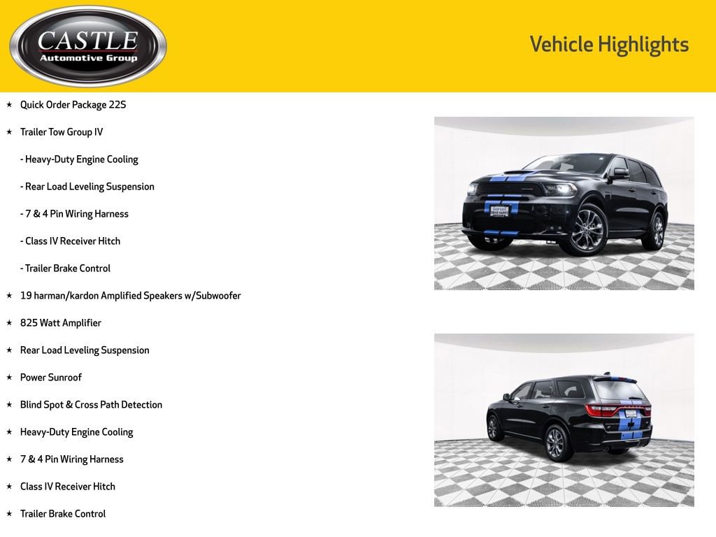 Used 2020 Dodge Durango R/T w/ Trailer Tow Group IV AWD/4WD image 4