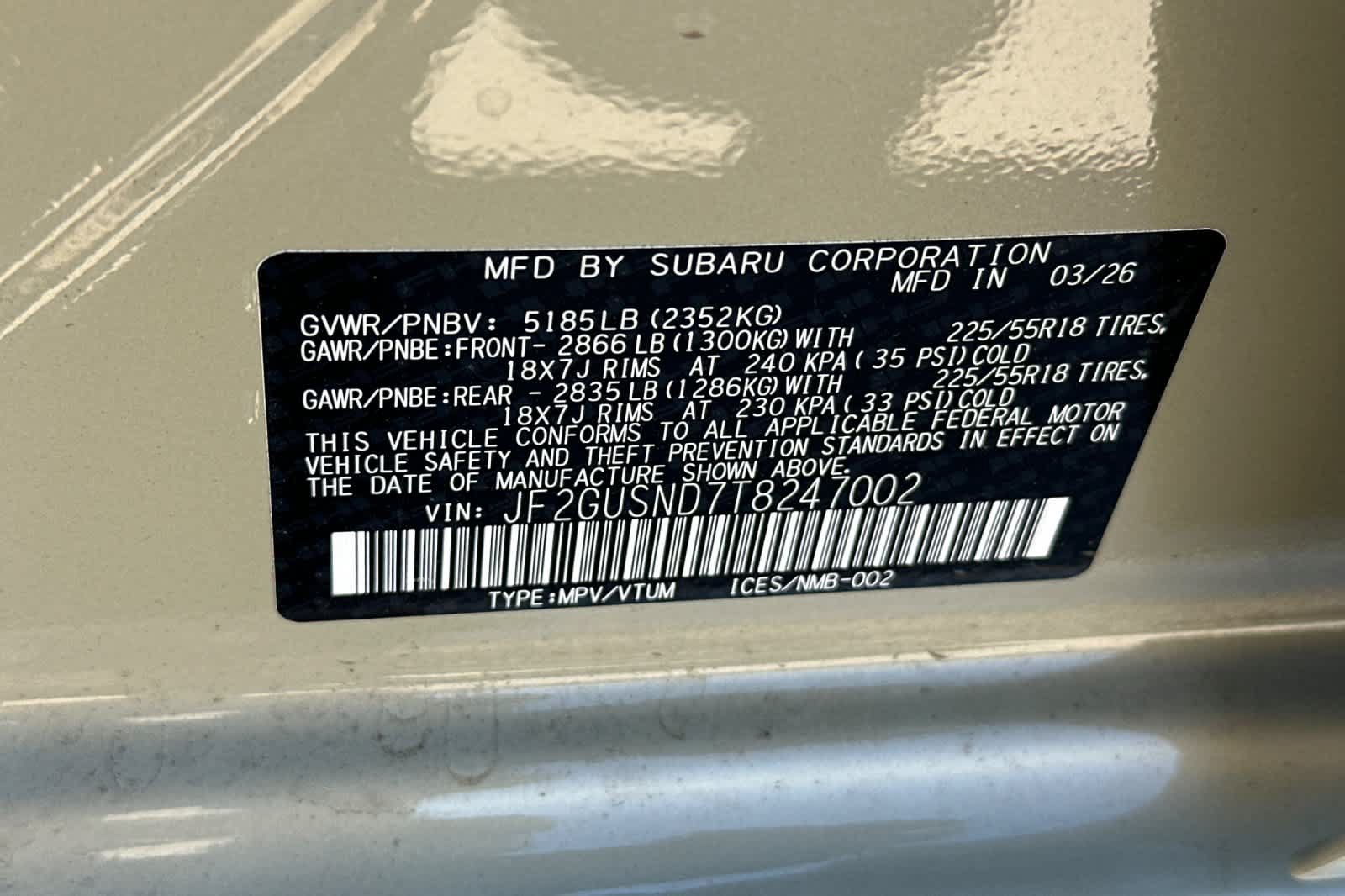 New 2026 Subaru Crosstrek 2.5i Limited AWD/4WD image 34