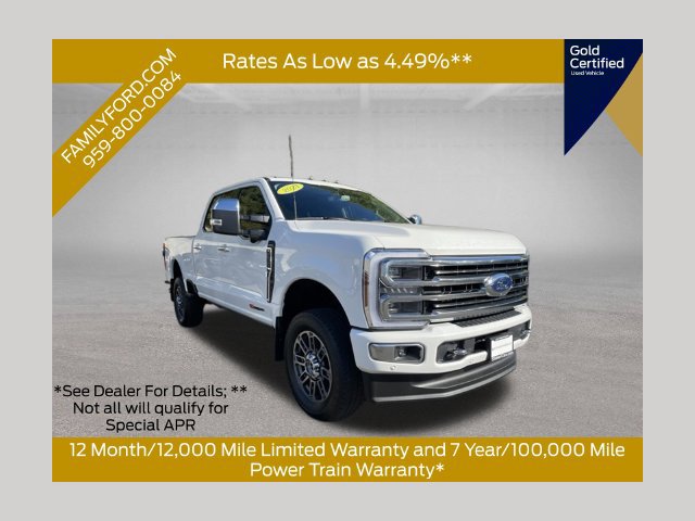 Certified 2024 Ford F350 Limited w/ FX4 Off-Road Package