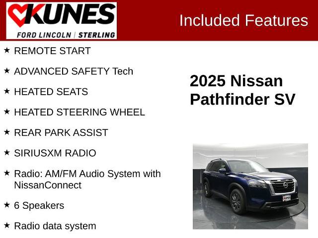 Used 2025 Nissan Pathfinder SV AWD/4WD image 2