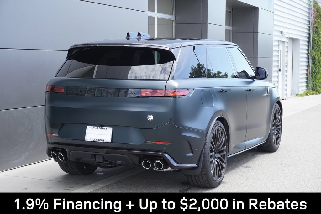 New 2026 Land Rover Range Rover Sport SV AWD/4WD image 2