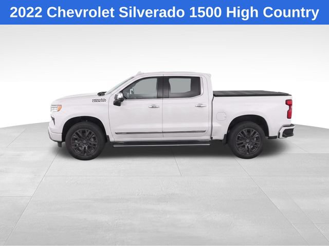 Used 2022 Chevrolet Silverado 1500 High Country w/ High Country Premium Package AWD/4WD image 2