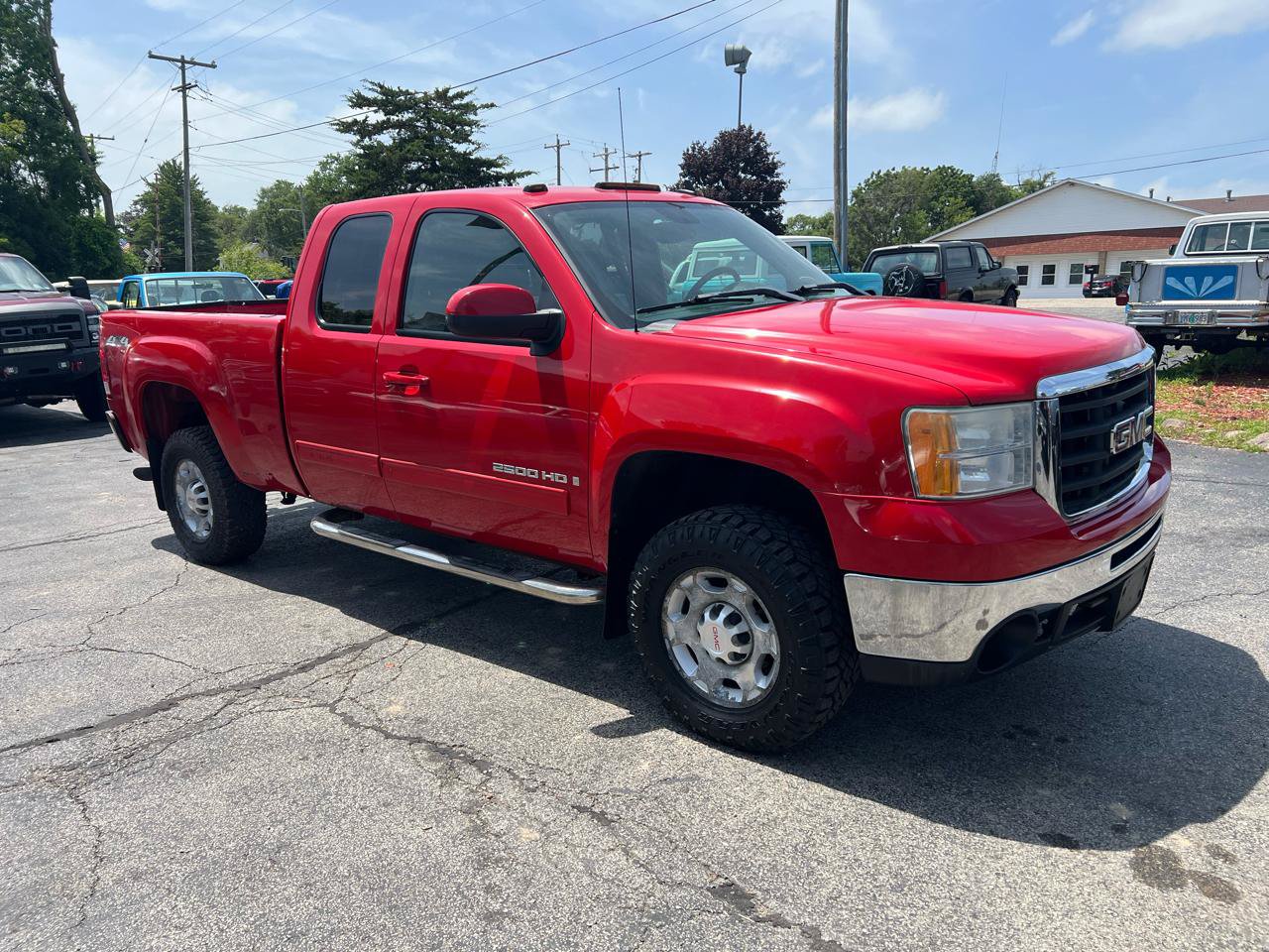 Used 2007 GMC Sierra 2500 SLT w/ Convenience Package AWD/4WD image 3