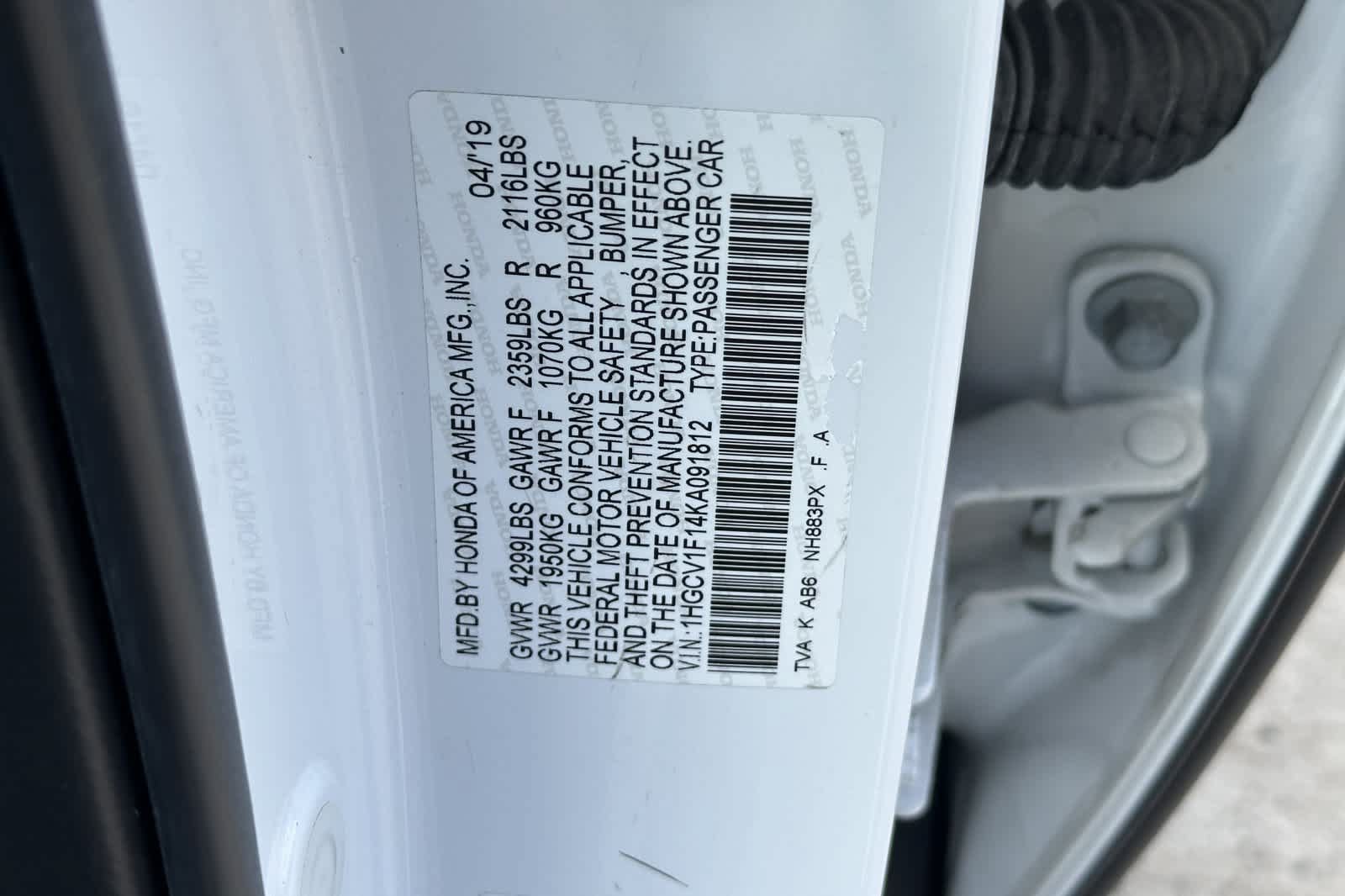 Used 2019 Honda Accord LX image 26