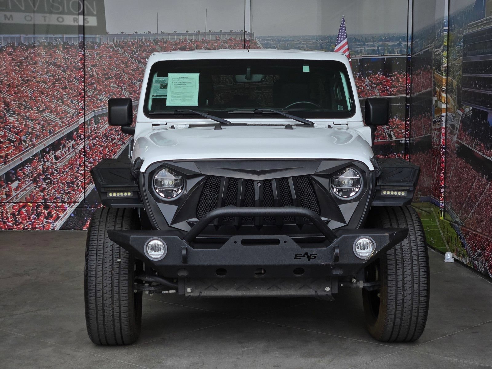 Used 2021 Jeep Wrangler Unlimited Sahara w/ Cold Weather Group AWD/4WD image 3