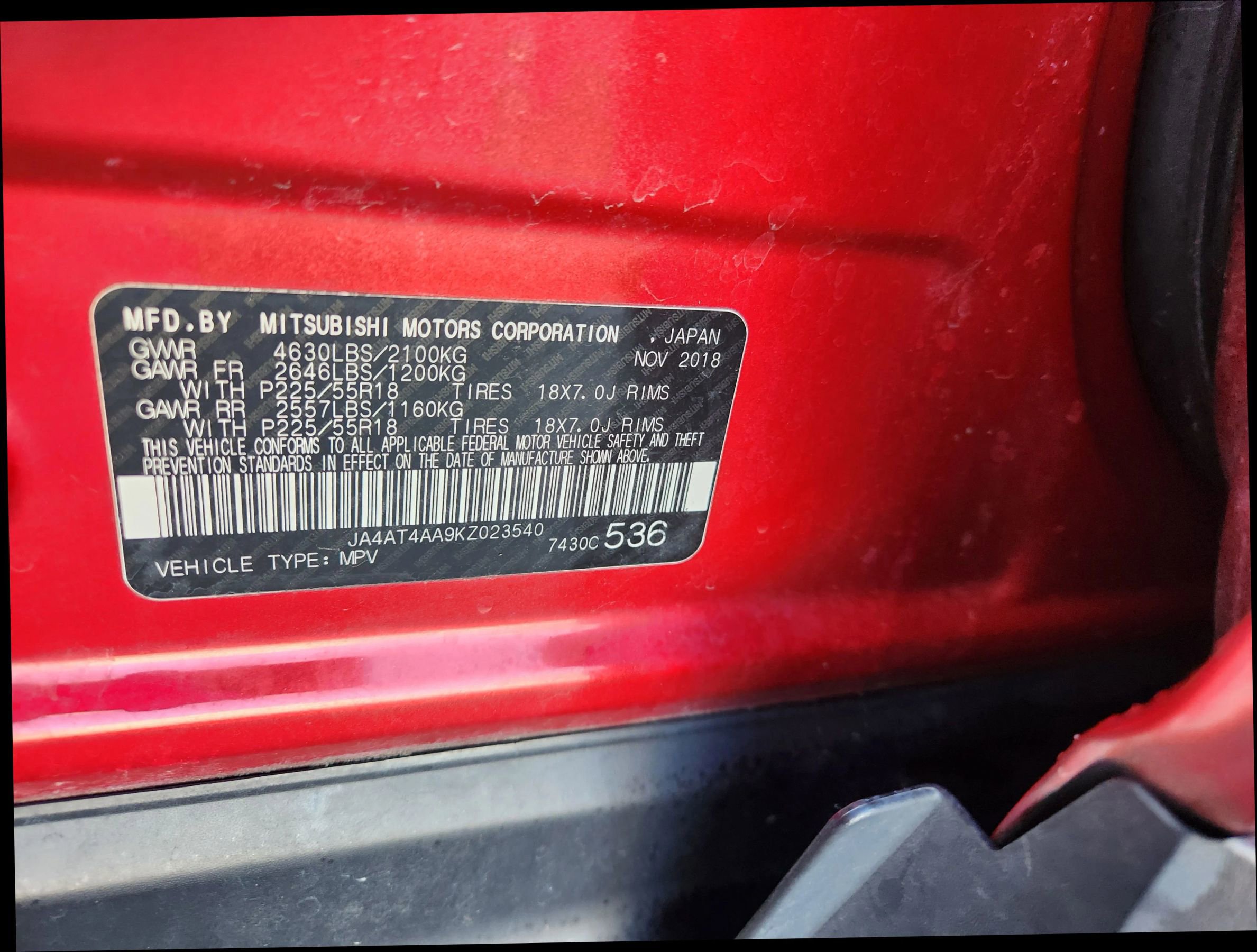 Used 2019 Mitsubishi Eclipse Cross AWD image 36