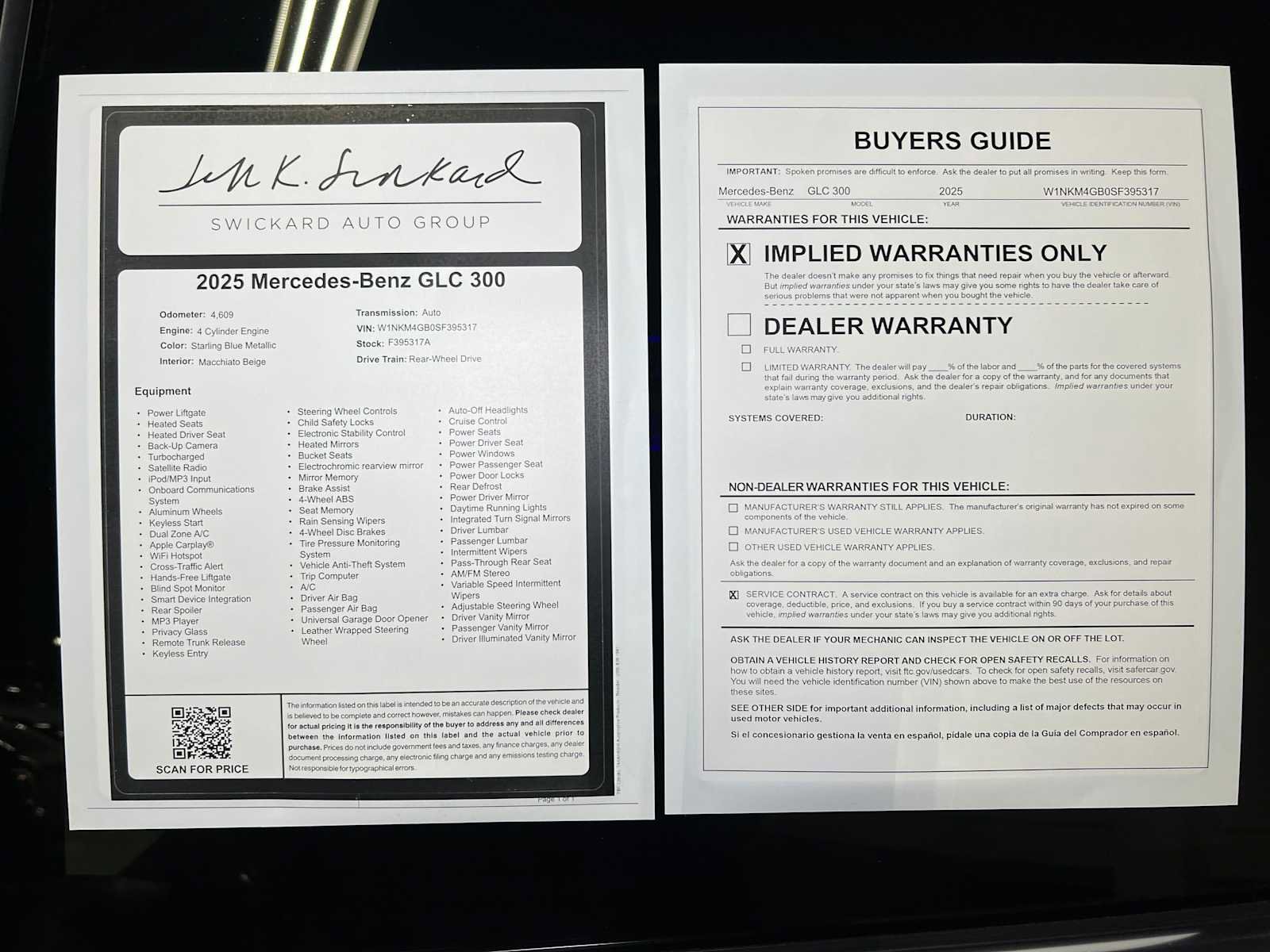 Used 2025 Mercedes-Benz GLC 300 image 44