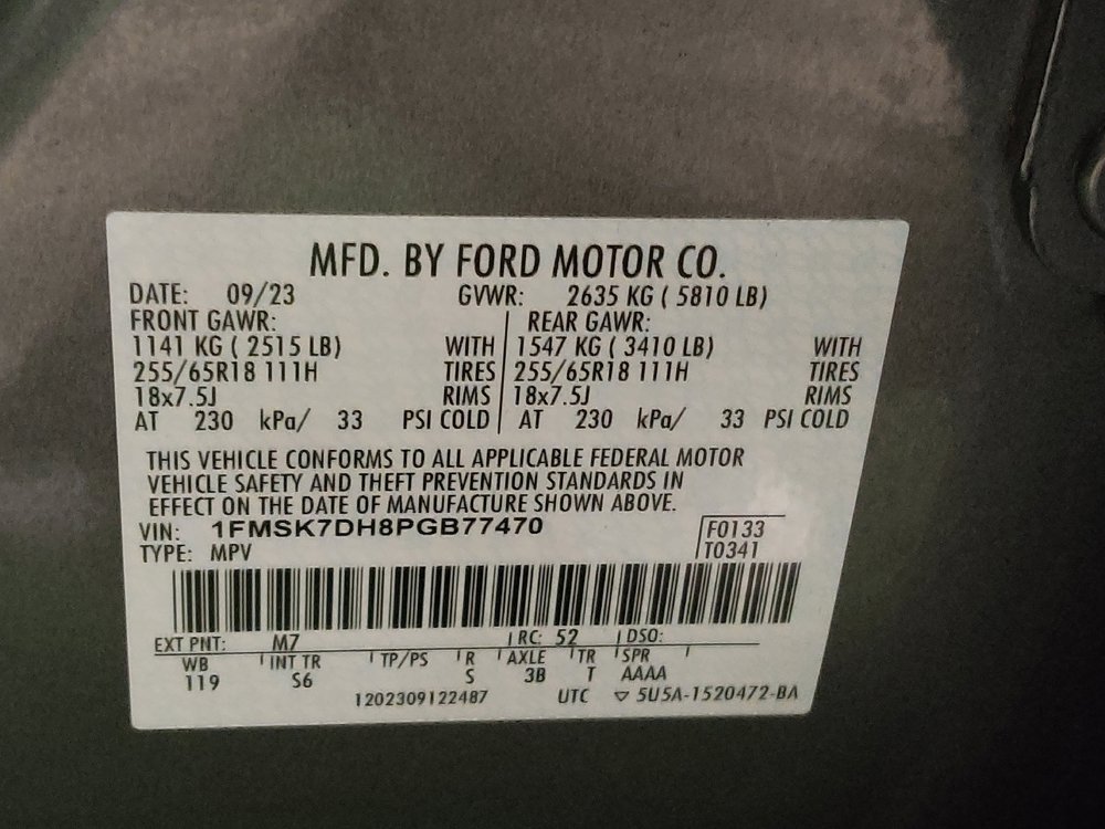 Used 2023 Ford Explorer XLT w/ Equipment Group 202A image 33