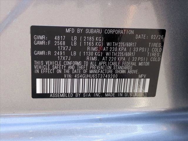 New 2026 Subaru Crosstrek 2.5i Wilderness AWD/4WD image 18