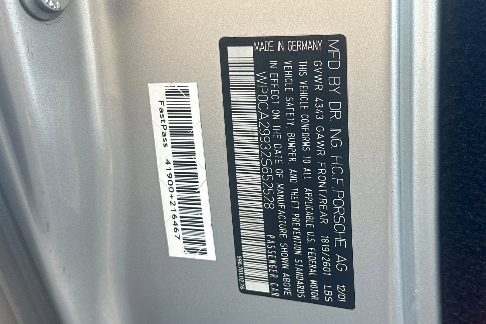 Used 2002 Porsche 911 Carrera 4 image 52