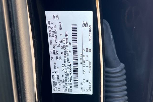 Used 2019 Ford F150 Raptor w/ Equipment Group 802A Luxury image 37