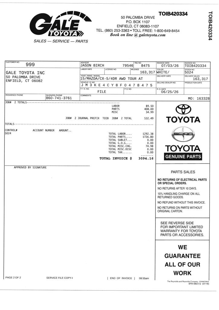 Used 2015 MAZDA CX-5 Touring AWD/4WD image 13