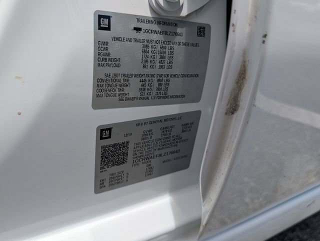 Used 2020 Chevrolet Silverado 1500 W/T w/ WT Value Package RWD image 19