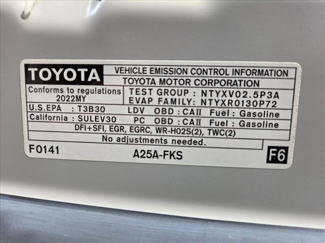 Certified 2022 Toyota Camry SE w/ Carpet Mat Package (TMS) FWD image 22