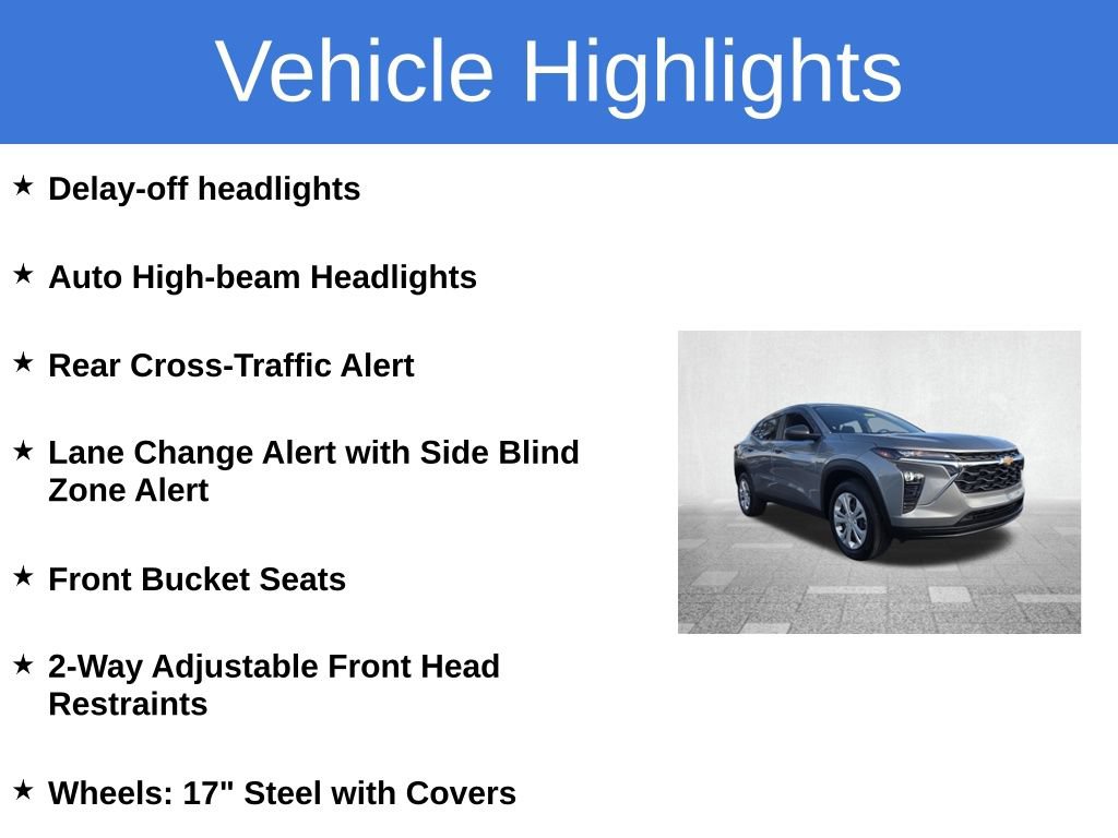 Certified 2025 Chevrolet Trax LS w/ Driver Confidence Package FWD image 4