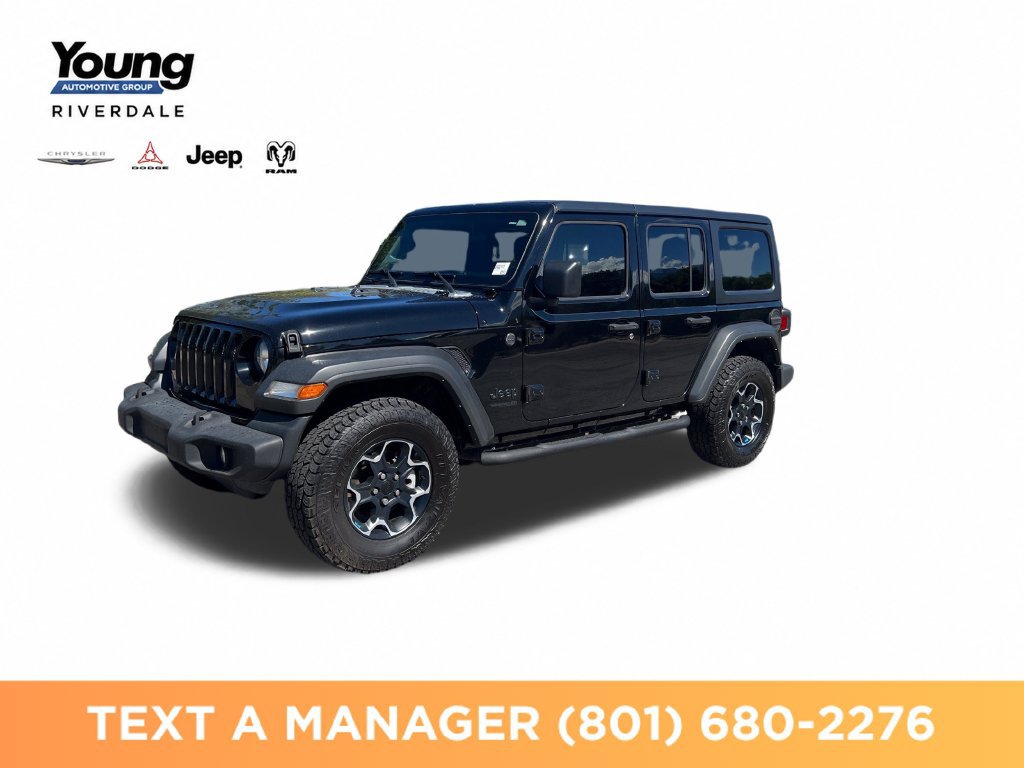 Used 2022 Jeep Wrangler Unlimited Sport AWD/4WD 360° Tour