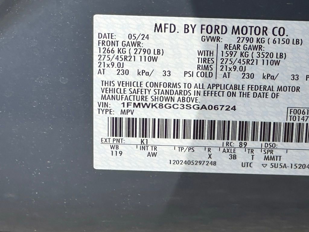 Used 2025 Ford Explorer ST AWD/4WD image 48