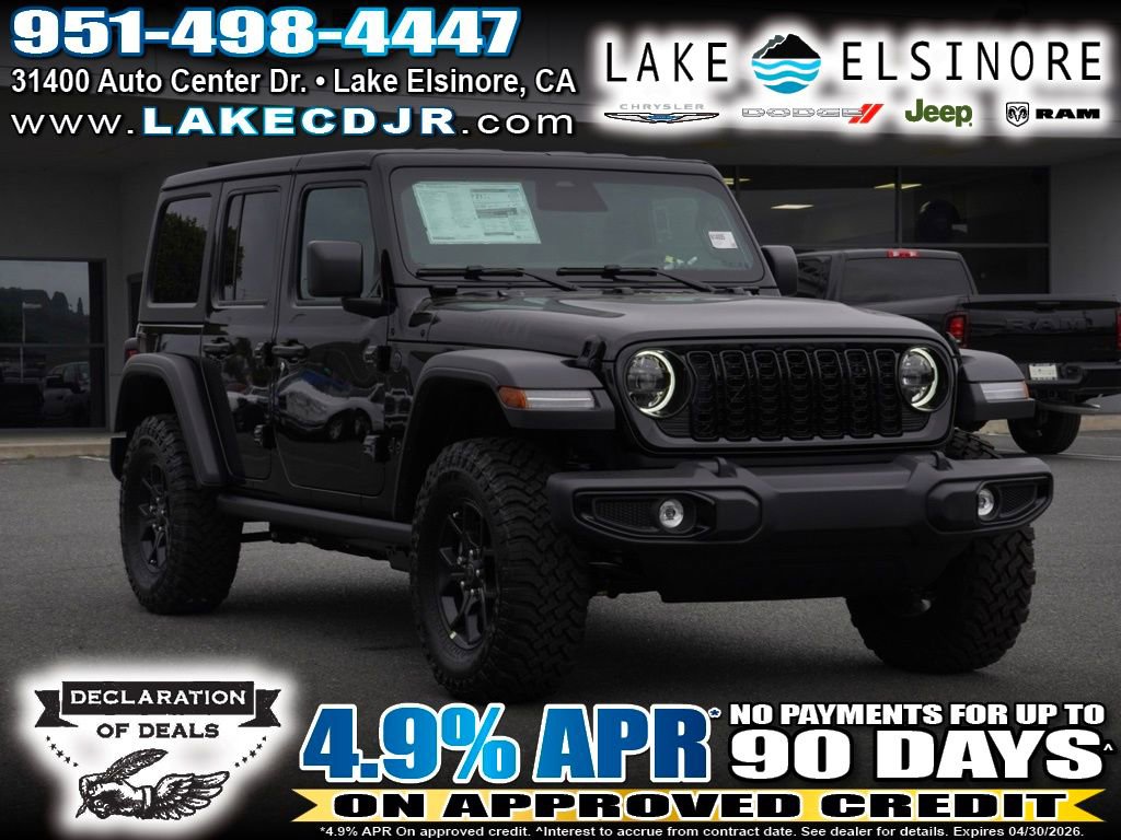 New 2026 Jeep Wrangler Willys