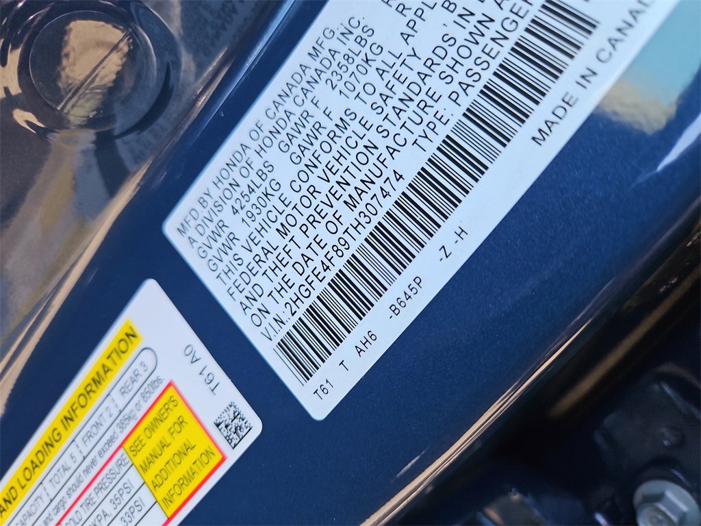 New 2026 Honda Civic Sport image 6