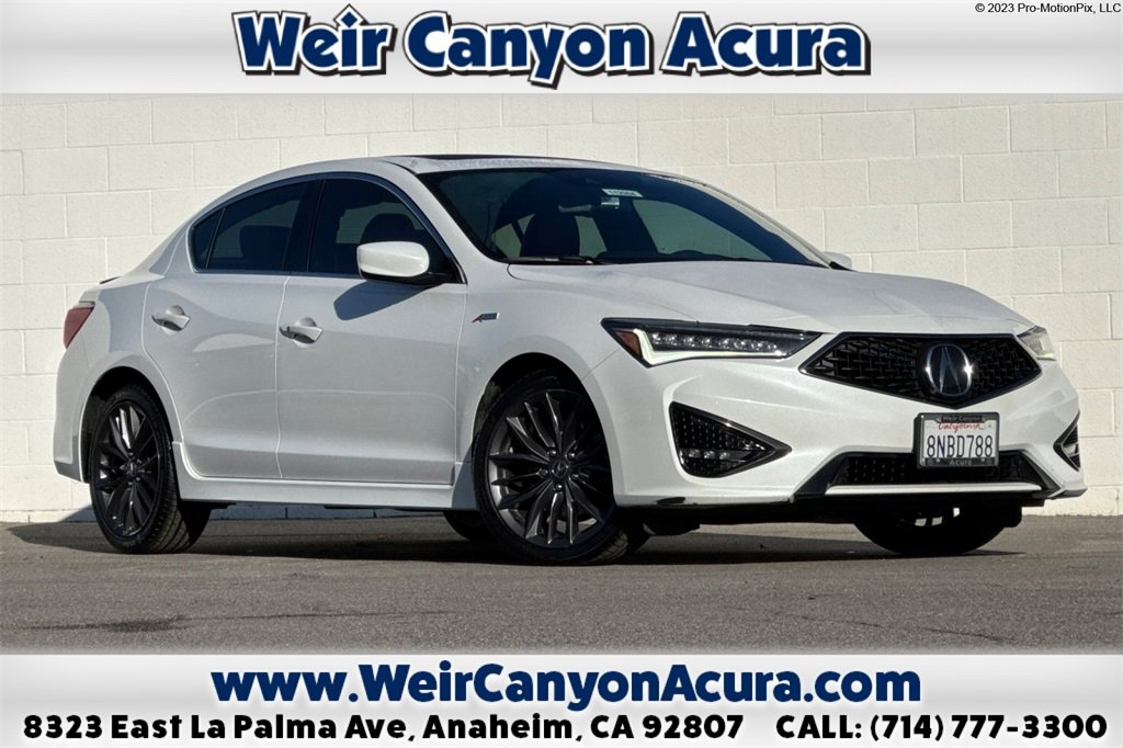 Certified 2019 Acura ILX w/ Premium & A-SPEC Package