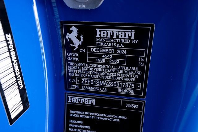 Certified 2025 Ferrari 296 GTS image 68