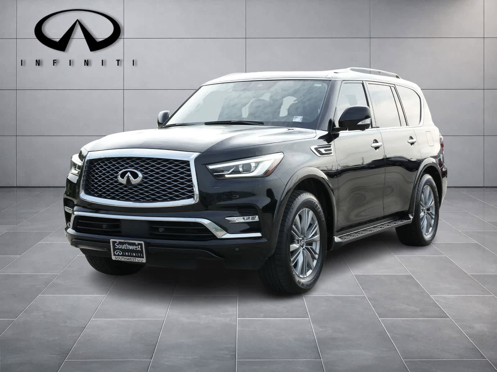 Used 2023 INFINITI QX80 Luxe w/ Cargo Package RWD image 1