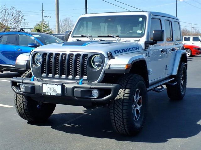 Used 2023 Jeep Wrangler Unlimited Rubicon 4xe w/ Steel Bumper Group image 2