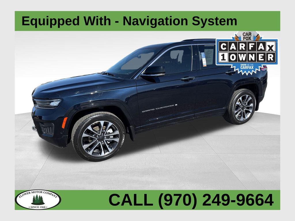 Used 2023 Jeep Grand Cherokee Overland w/ Luxury Tech Group IV