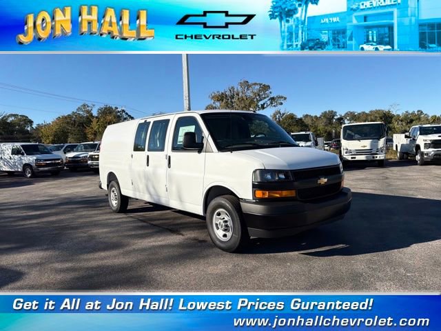 New 2025 Chevrolet Express 2500 Work Van 3D Extended Cargo Van w/ Driver Convenience Package